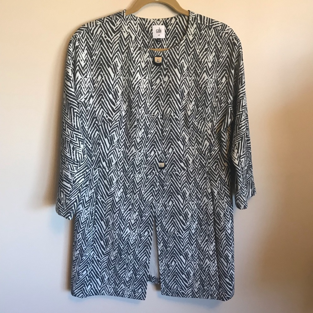 CAbi Ponte Zig Zag Jacket Style#3034 - Medium NWOT - Picture 3 of 6